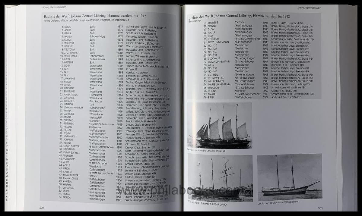 Pawlik P.-M., Von der Weser in die Welt, 2 Bände,  erschienen 1993 ...