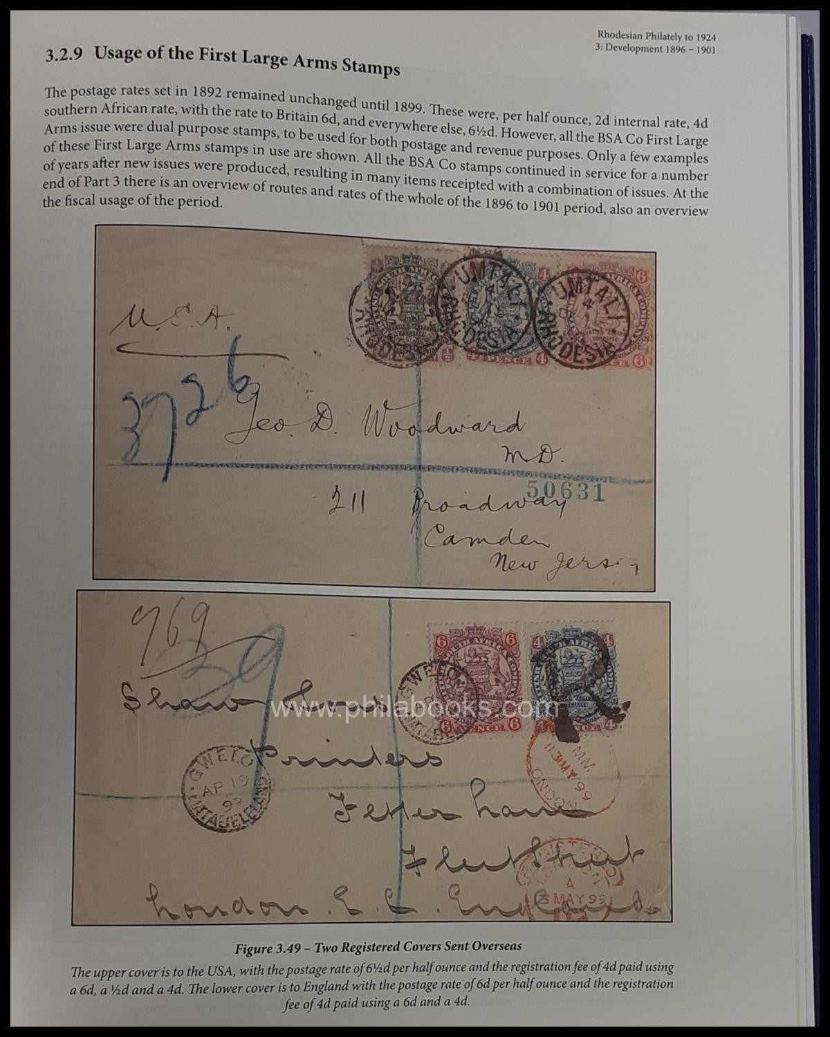 Trotter, B./Hoffman, C./ Flanagan, P. Rhodesian Philately up to 19 ...