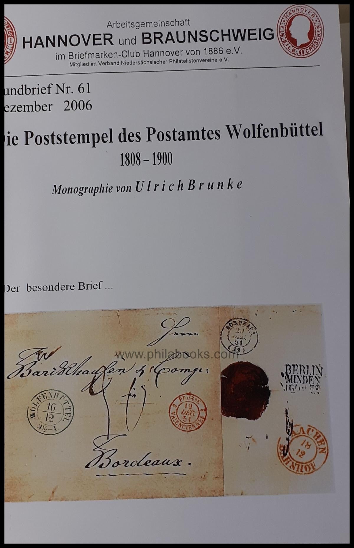 Arge Hannover, hier die Rundbriefe Nr 44-82 aus Dezember 1996 bis  ...