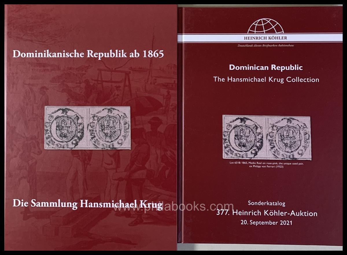Dominikanische Republik, Die Sammlung Hansmichael Krug, 2021, Priv ...