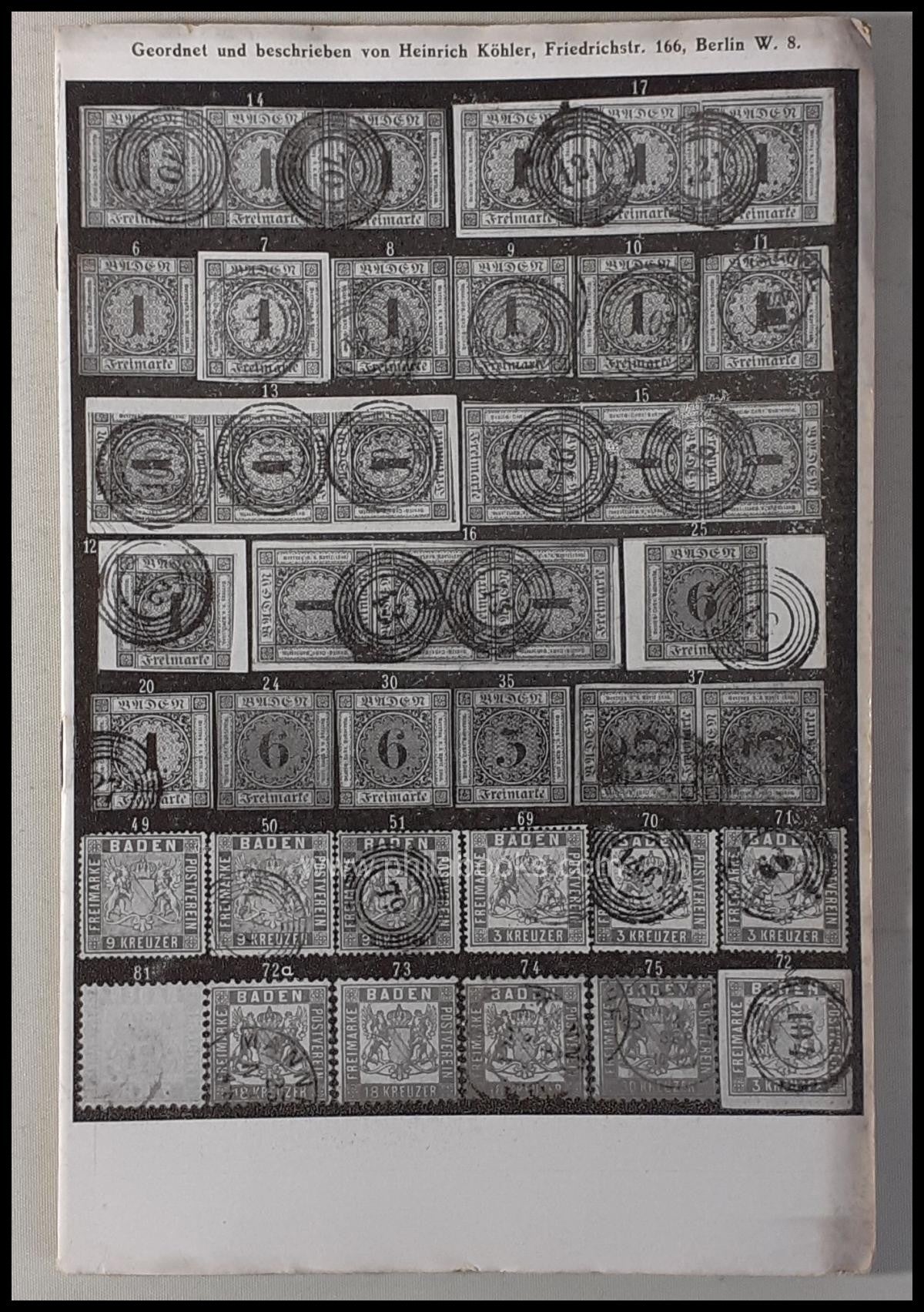 HeinrichKöhler, Auktion 024, 1921-05