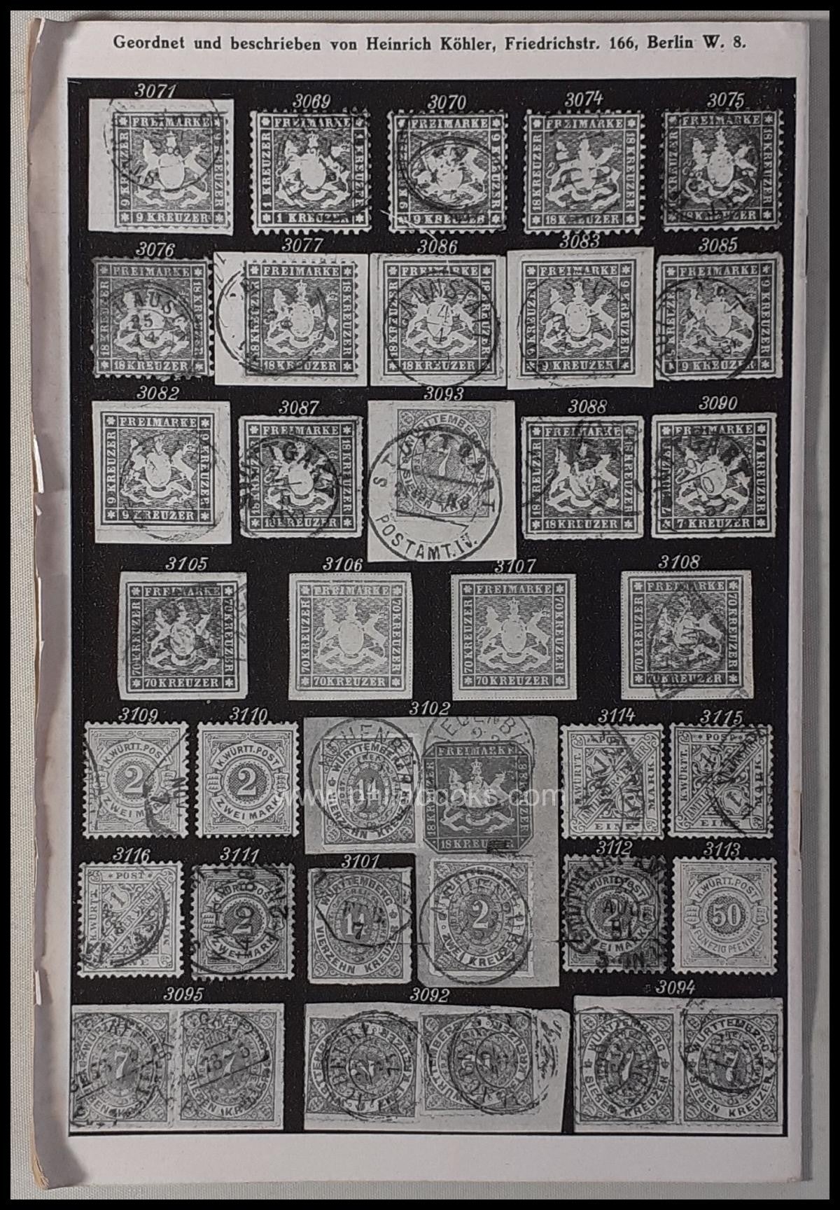 HeinrichKöhler, Auktion 025, 1921-11