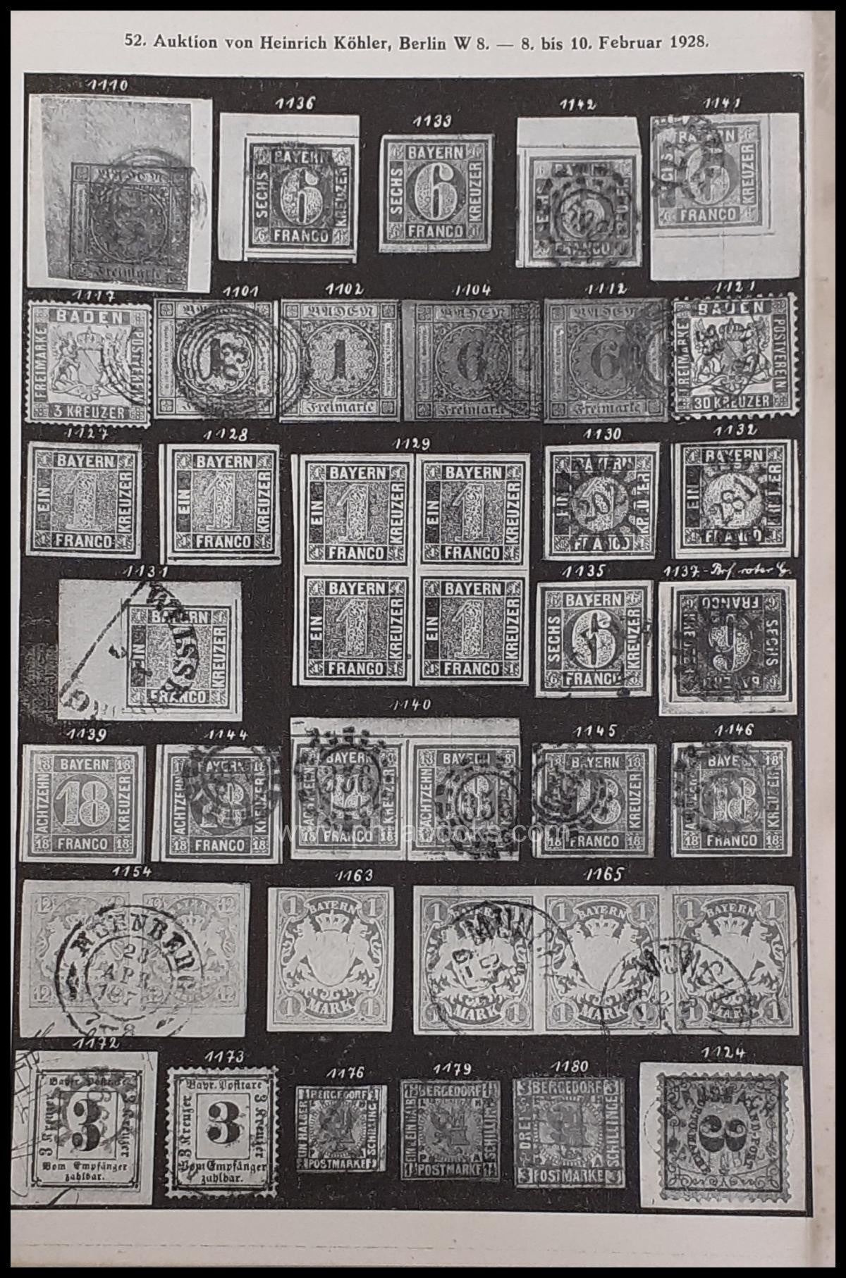 HeinrichKöhler, Auktion 052, 1928-02