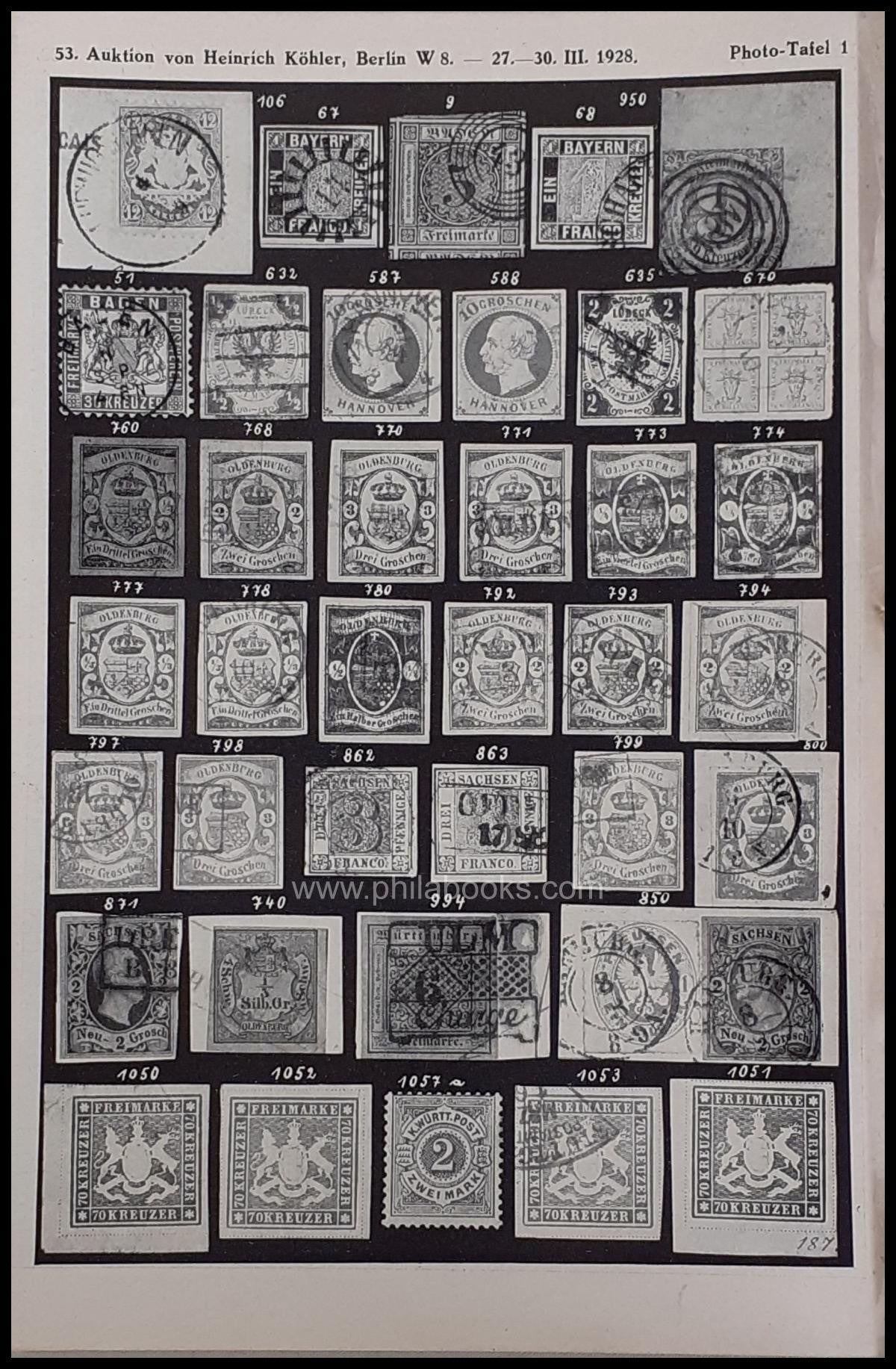 HeinrichKöhler, Auktion 053, 1928-03