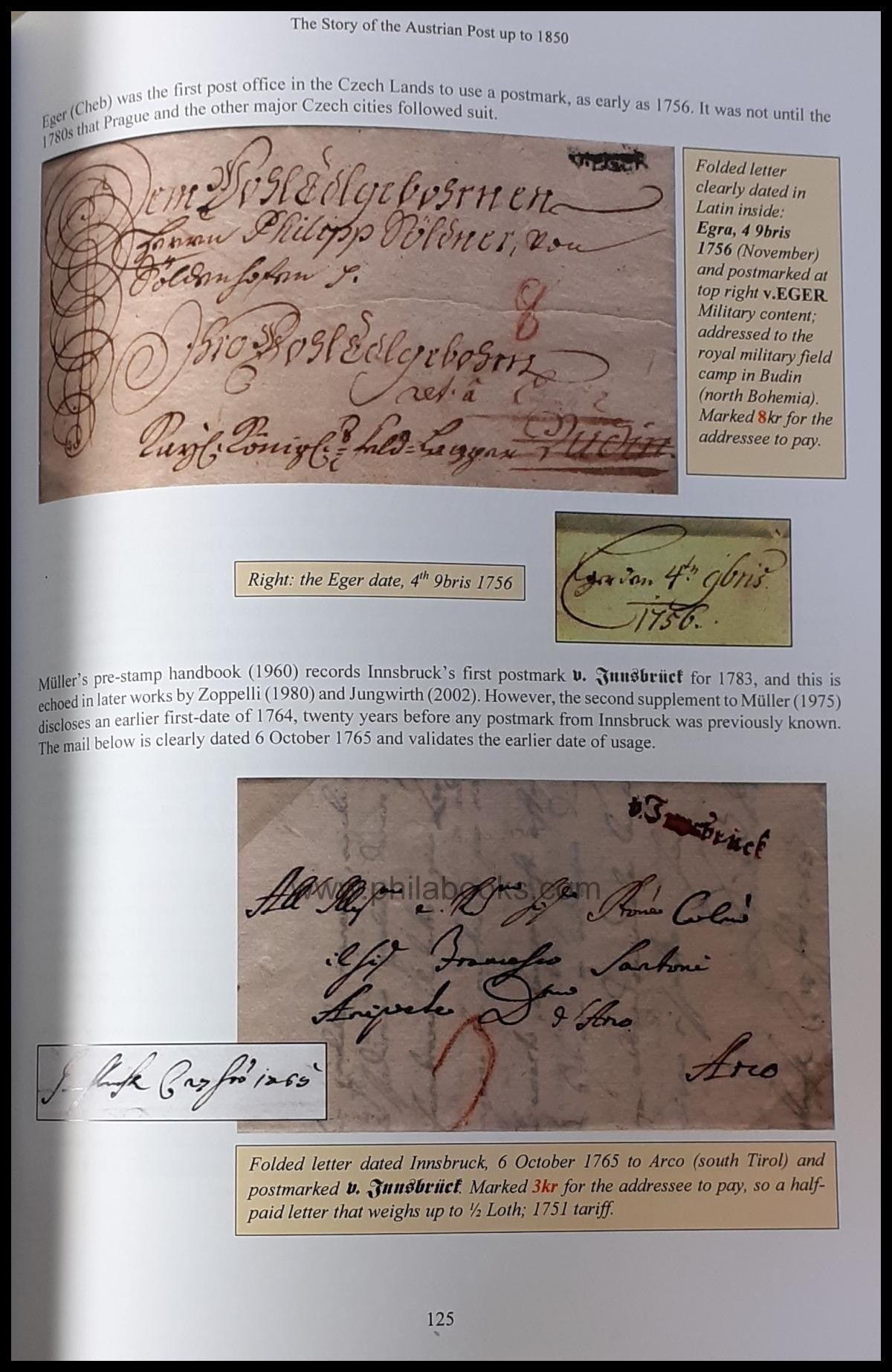 Brandon/Morrell/Taylor, The Story of the Austrian Post up to 1850, ...