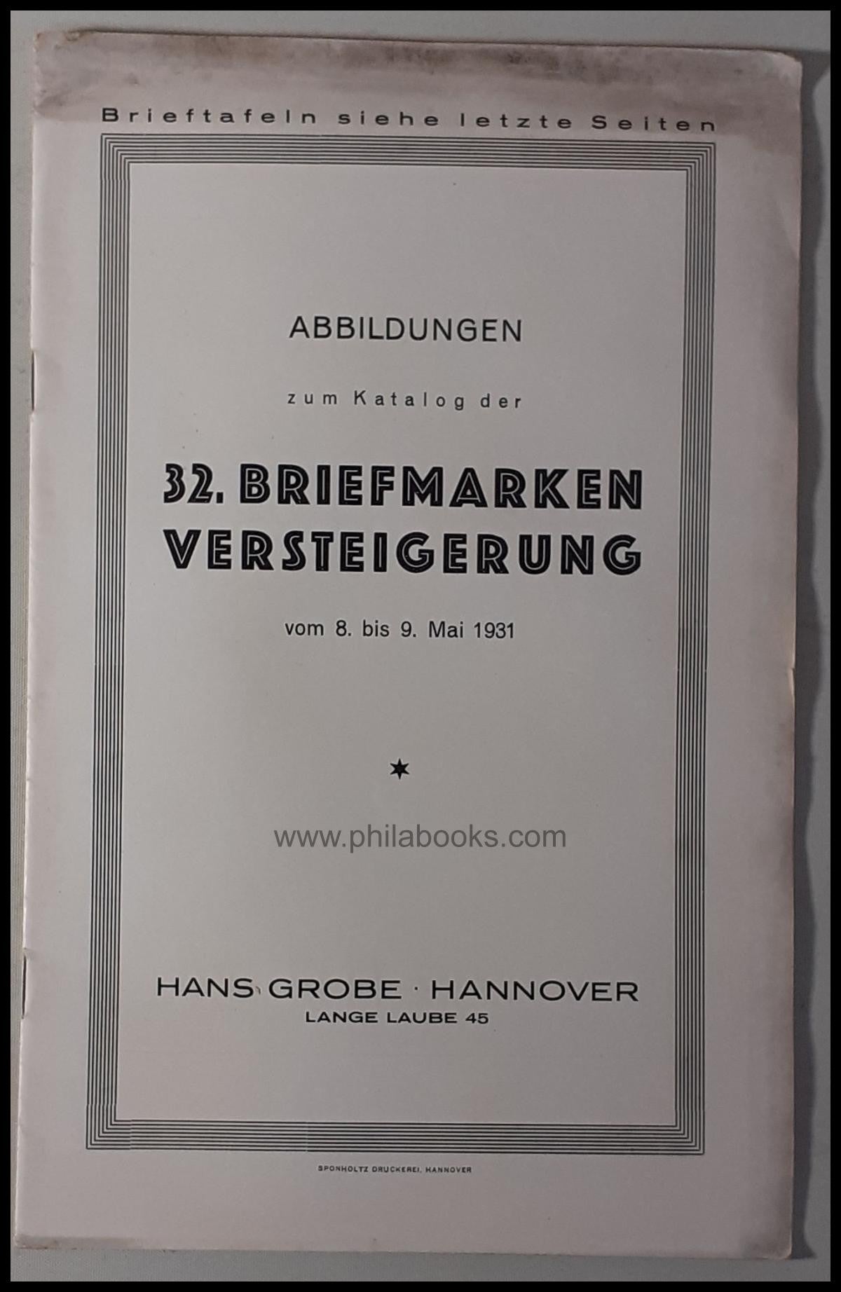 Grobe, Auktion 032, 1931-05