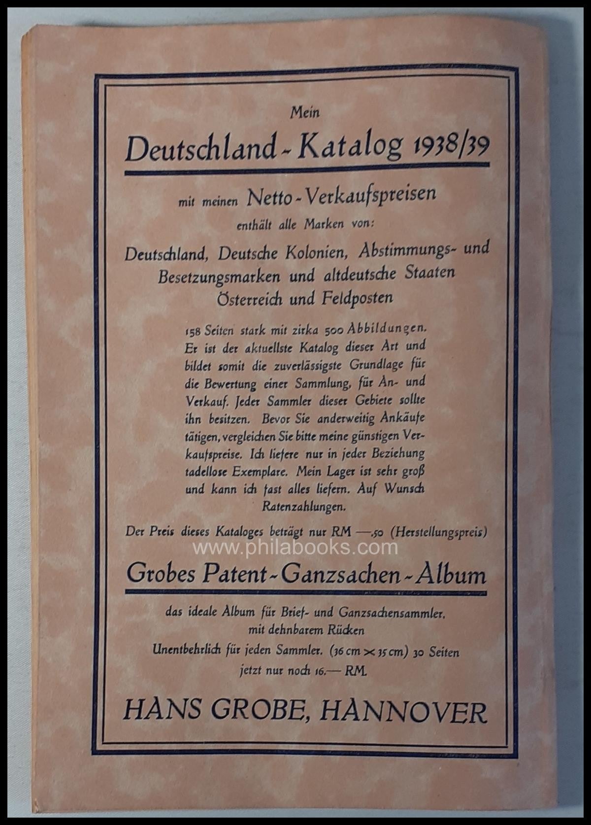 Grobe, Auktion 060, 1939-01 'Birnbach'