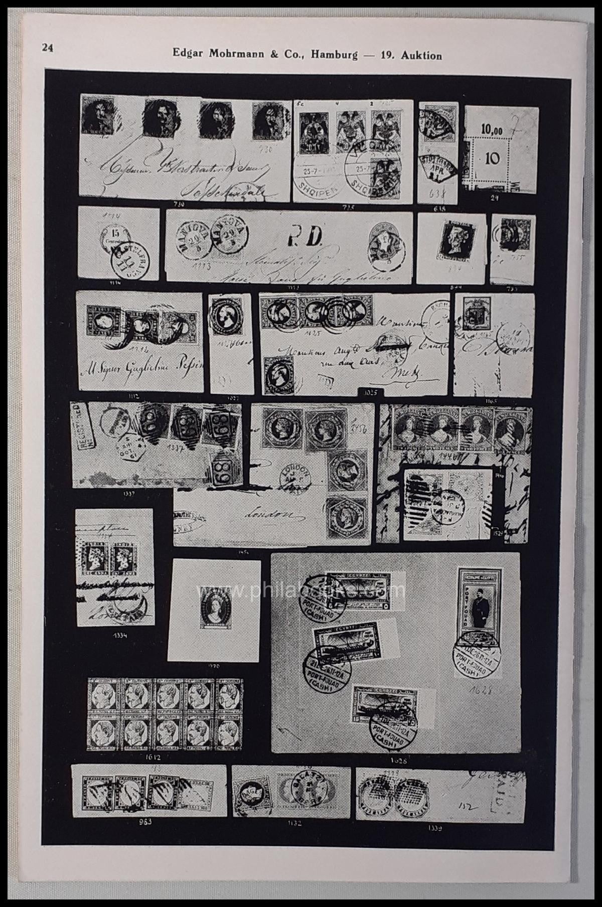 Mohrmann, Edgar, 019. Auktion, 22-24.06.1933, 2402 Lose (70 S.) kp ...