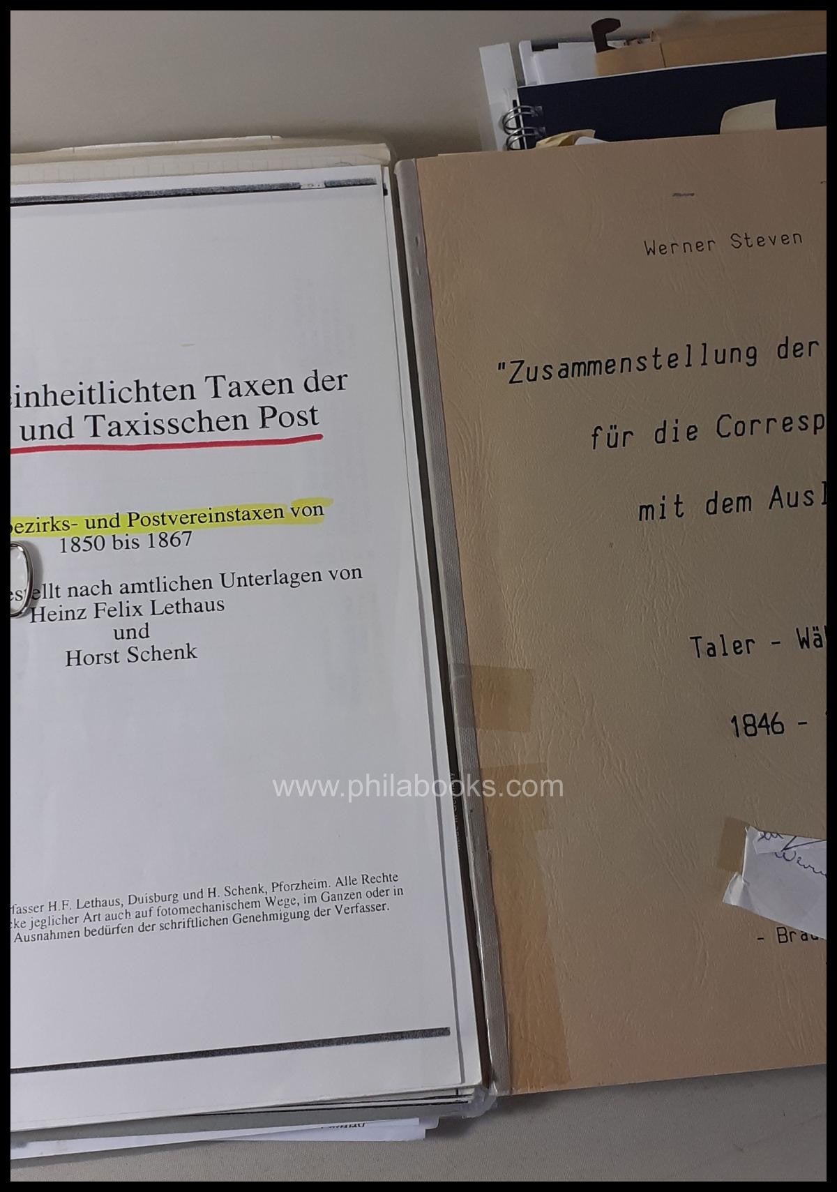 Währungen und Posttarife zur Zeit des Deutsch-Österreichischen Pos ...