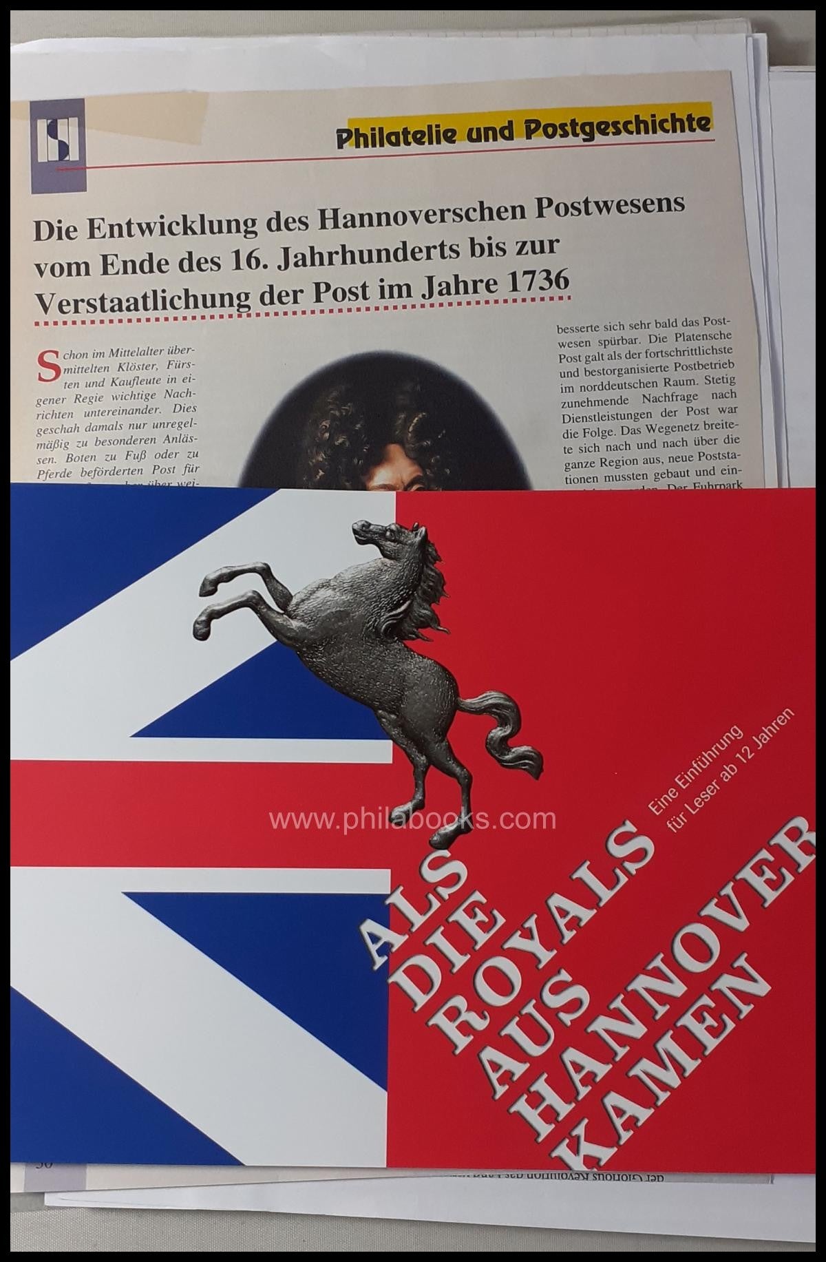 Hannover Entwicklung der Post nach Großbritannien ab 1650 bis 1870 ...