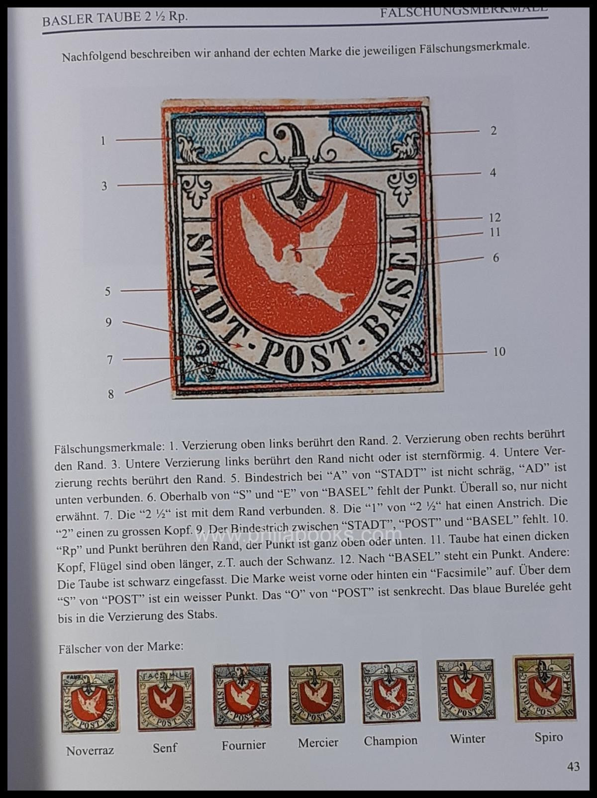 Schäfer, Richard: Kantonalmarken Schweiz, Echt-Falsch-Verfälscht,  ...