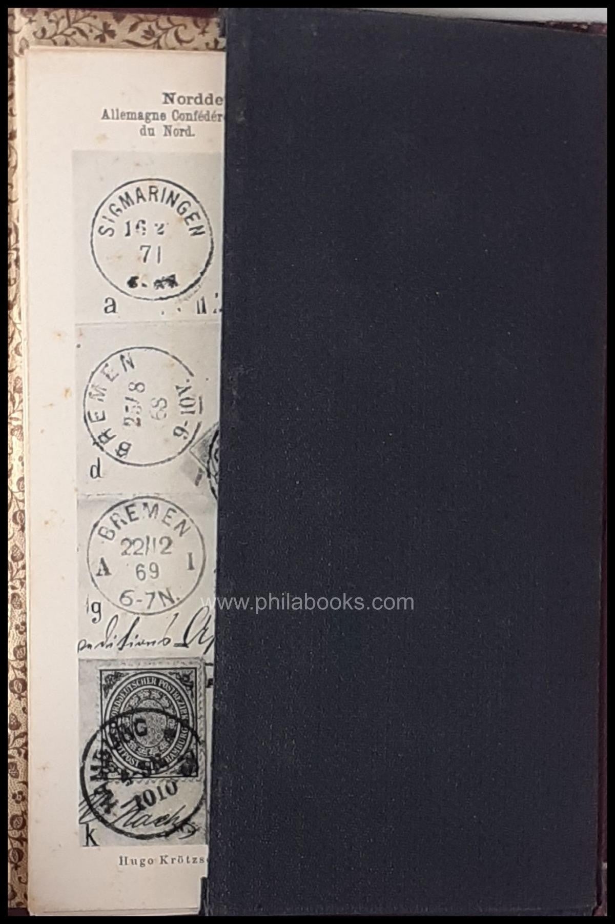 Krötzsch, H., Handbuch der Postfreimarkenkunde, Abschnitt XI, Nord ...