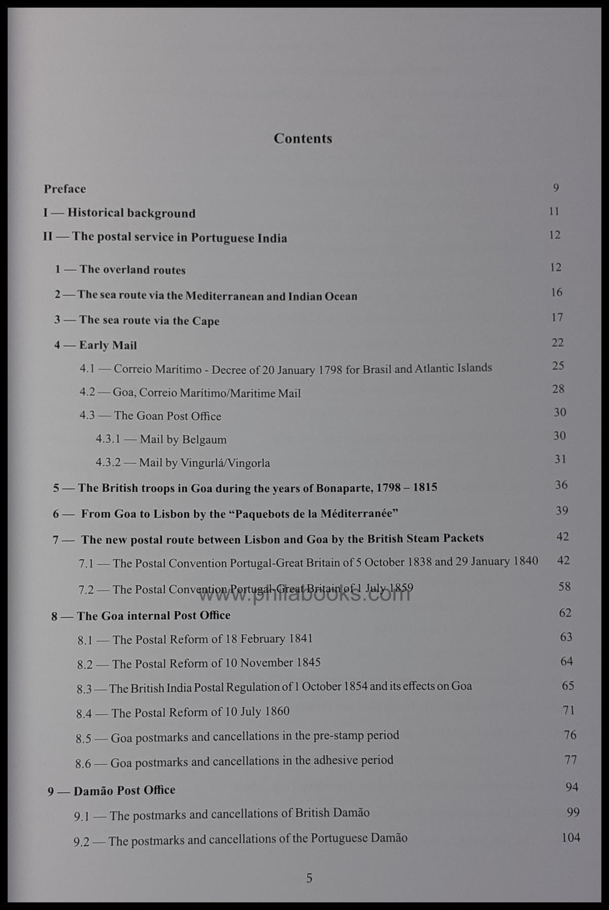 Barreiros, Luis & Eduardo: Portuguese India, Postal History and th ...
