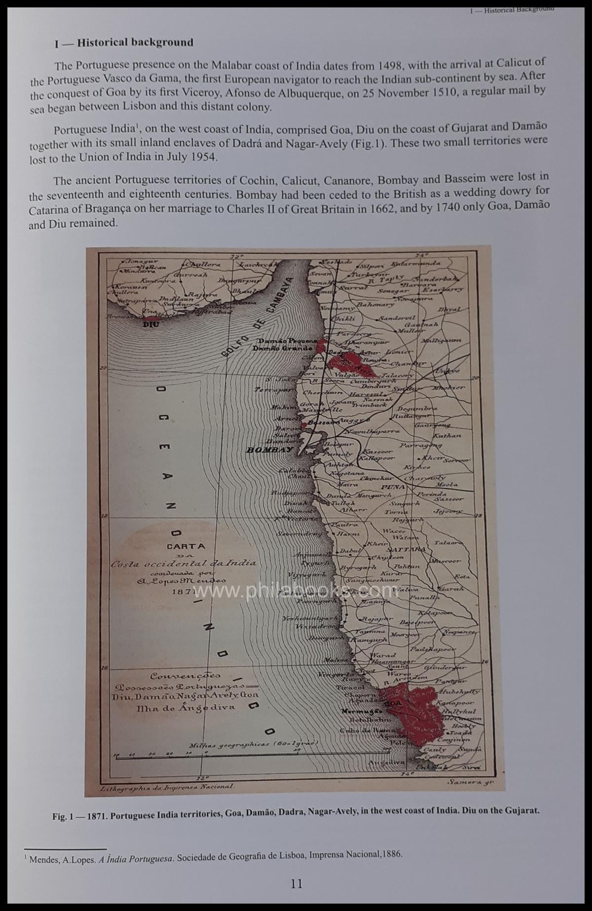 Barreiros, Luis & Eduardo: Portuguese India, Postal History and th ...