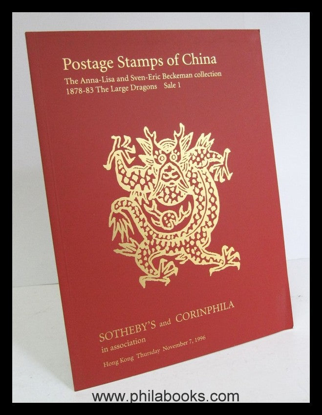 Sothebys/Corinphila, Auktion ex 001-003, 1996/1997 'Beckeman', China