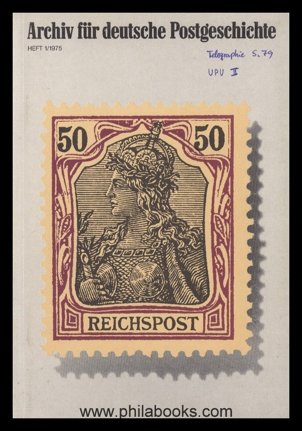 Moser, G., 100 Jahre Weltpostverein, umfangreicher Beitrag über di ...