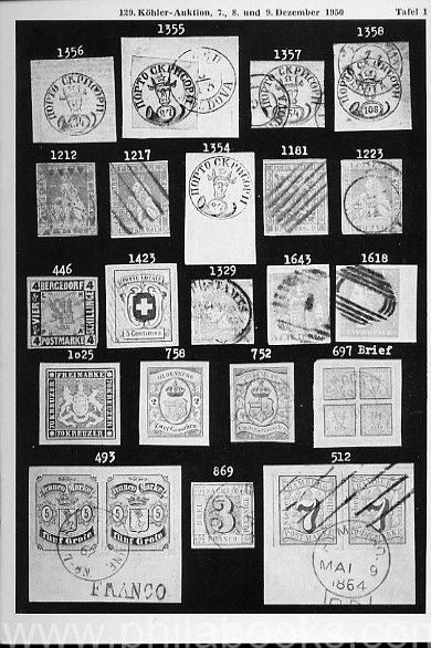 HeinrichKöhler, Auktion 129, 1950-12