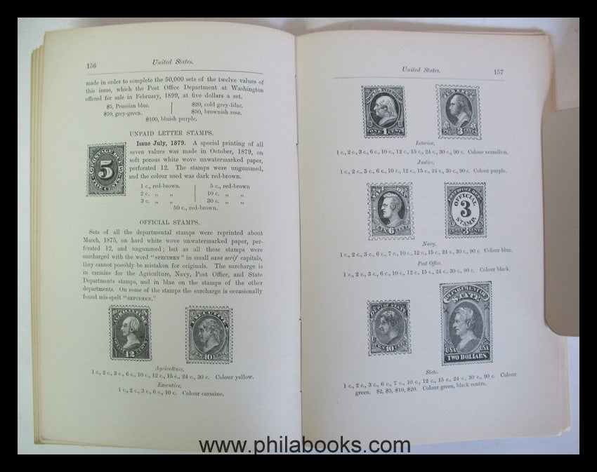 Bacon, E. D., Reprints of Postal Adhesive Stamps and their Charact ...
