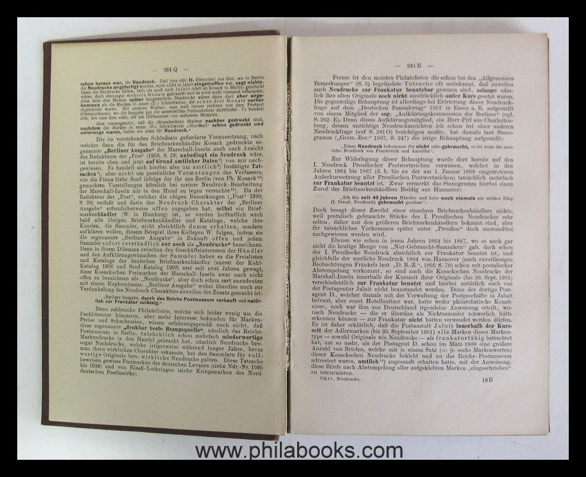 Ohrt, P., Germania Handbuch IV Neudrucke, Handbuch aller bekannten ...