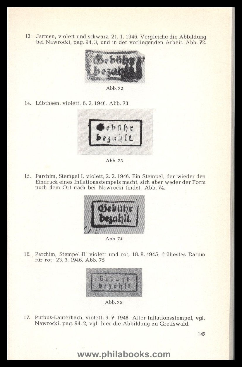 Büchner, H., Barfreimachungsmaßnahmen in Mecklenburg-Vorpommern, 7 ...