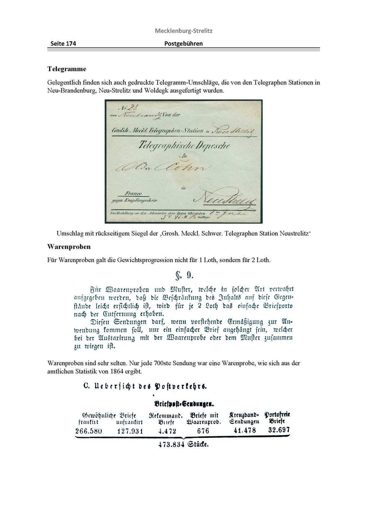 Berger, Florian: "Mecklenburg-Philatelie 1856 - 1867"